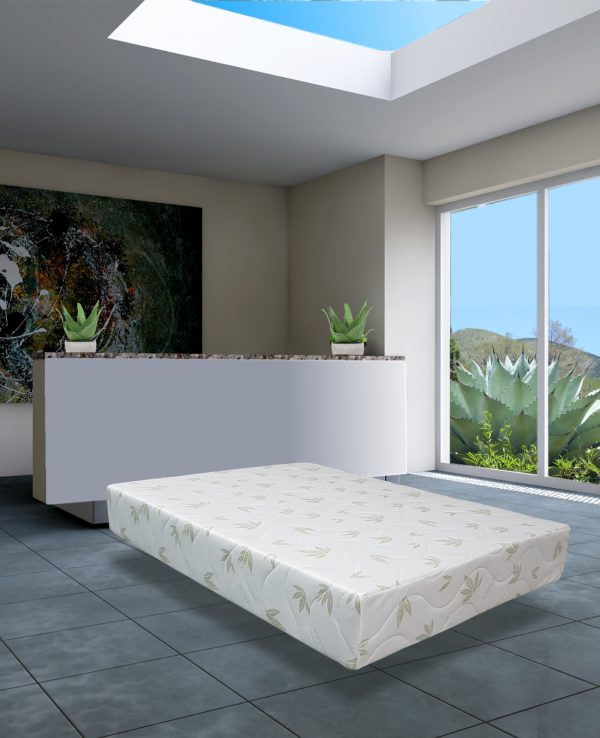 Aloe Vera Memory Foam Mattress 25cm Depth