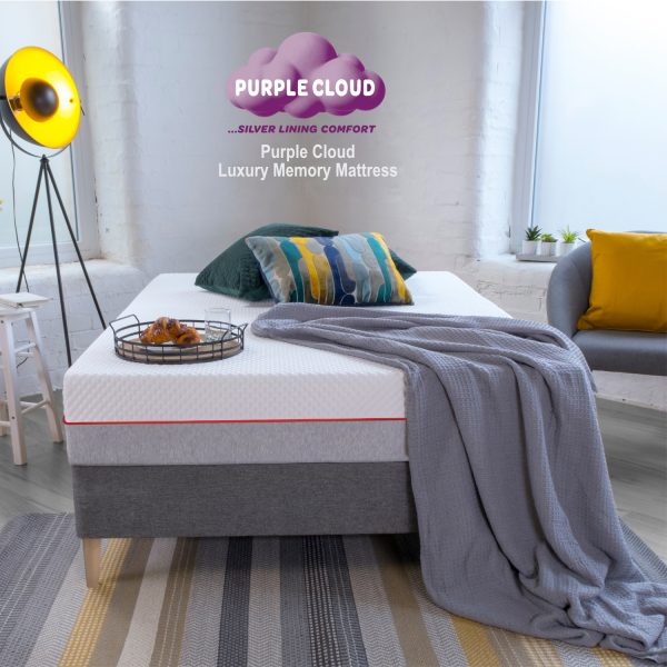 Purple Cloud Luxury Memory Foam mattress