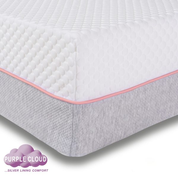Purple Cloud Vitality Hybrid Mattress 25cm Depth