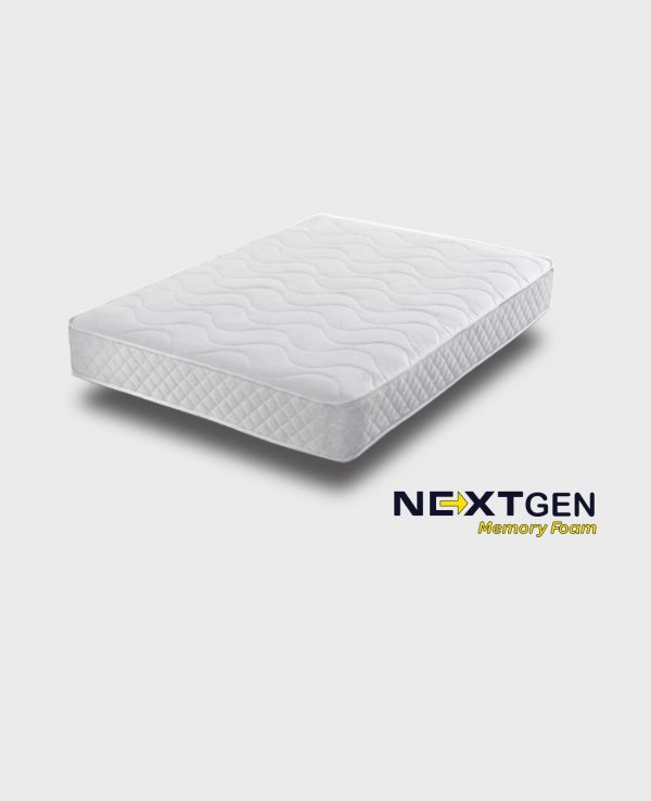 Spring Mattress Memory White Border