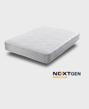 Next Gen Reflex Foam Sprung Mattress 7” Depth - Grey Border
